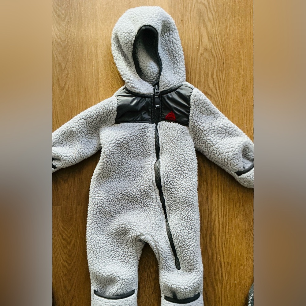 SNOZU 9-12M Baby Sherpa Winter Suit